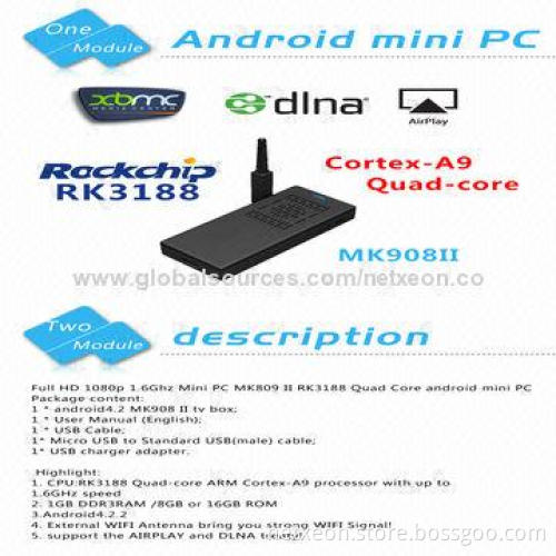 Google's Android Mini TV Dongle with CE and RoHS Marks